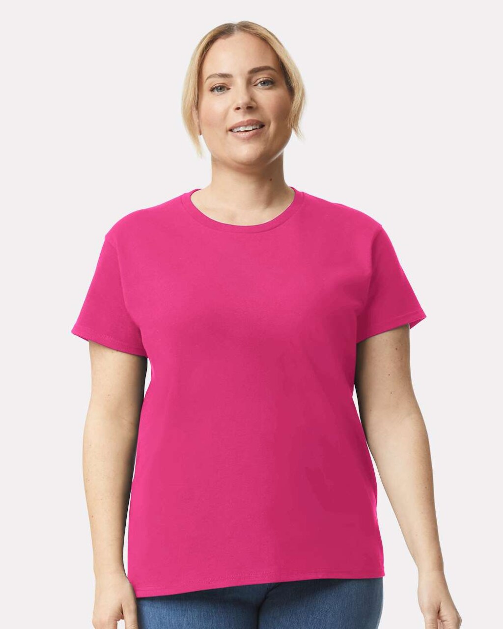 Gildan® Women’s Ultra Cotton Crewneck T-Shirt 100% Cotton for Custom Printing